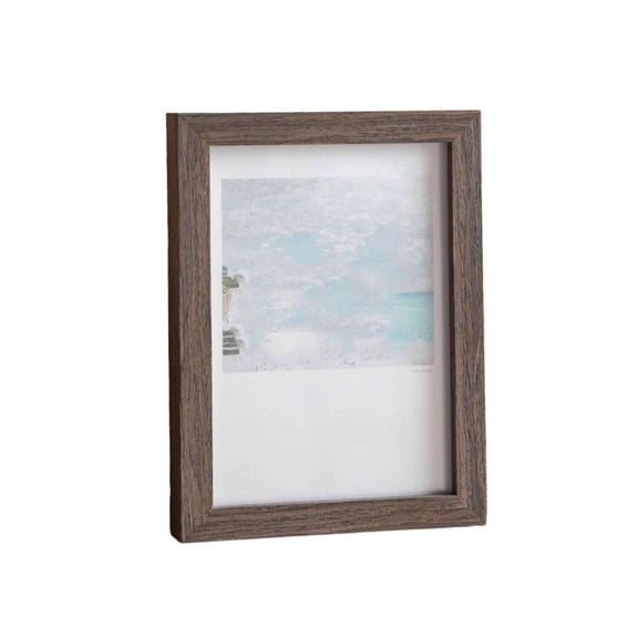 Wood Picture Frame Wooden Picture Frame 12 X 16 Inch Rustic Wood Photo FrameforWall Display Hollow Cut Out Shadow Box Frame Brown Single Pack