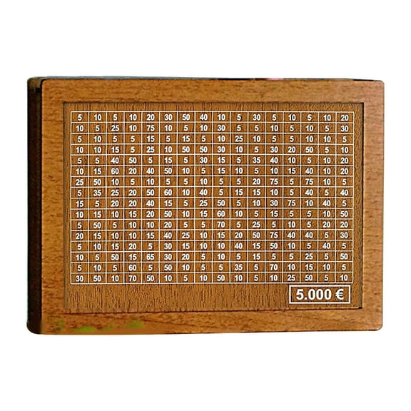 Wood Piggy Banks Save Money Organization Box Household Decoration