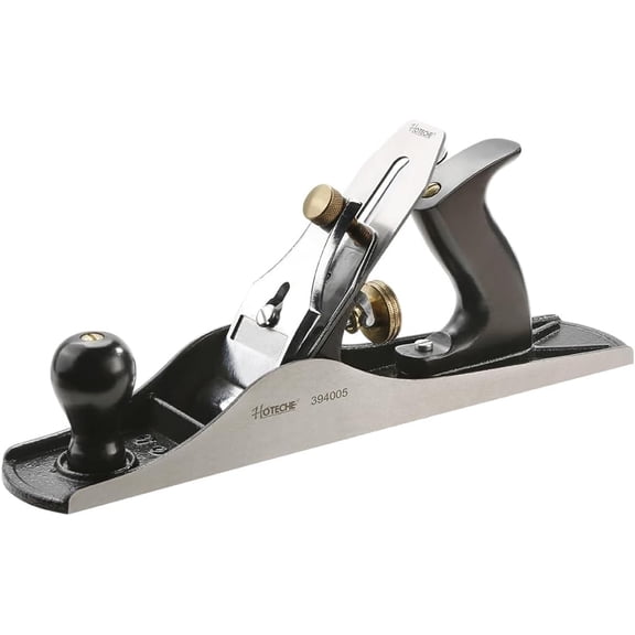 Wood Plane - Adjustable Smoothing Bench Hand Planer for Woodworking and Trimming - 14-Inch Jointer Plane with 2-Inch Blade