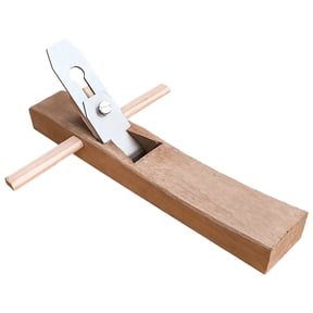 Wood Planer, 15.4 in / 39 cm Hand Planer with Steel Embedded Mouth, 7.2 in / 18.2 cm Cutter Length for Woodworking, Smooth Chip Removal, Comfortable Wooden Hand Plane for DIY Projects