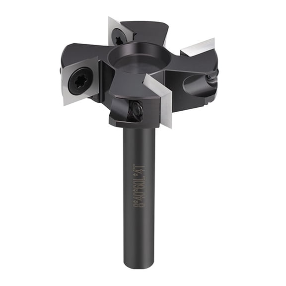 Wood Planer Bit 8x40mm Spoilboard Surfacing Router Bit Carbide Instert Slab Flattening Planing Milling Cutter For Wood ,High Efficiency