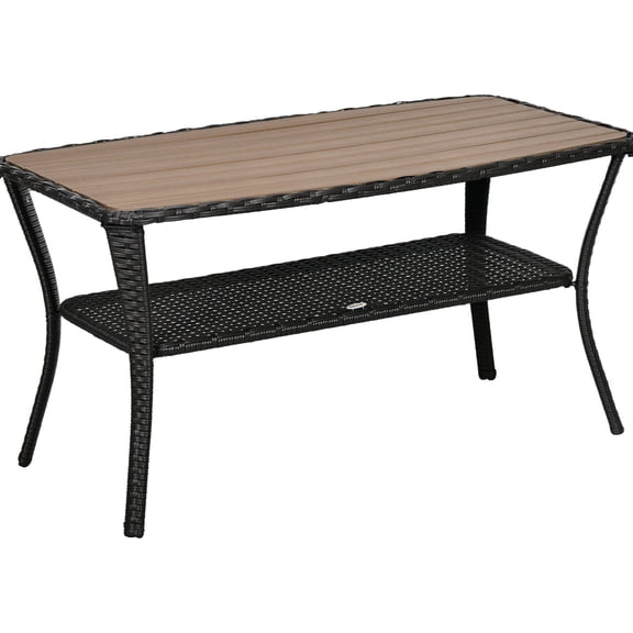 Wood - Plastic Top - Organized Storage - Outdoor Patio, Garden / Enhance Organization