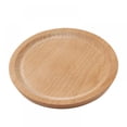 thumbnail image 1 of Wood Plates, Easy Cleaning & Lightweight for Dishes Snack, Dessert, Unbreakable Classic Charger Plates, 1 of 5