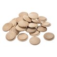 thumbnail image 1 of Wood Plugs, 25 Pack 40 x 30 mm - Beech Wood Button Top Plugs, Screw Hole Covers for Stair Chair Craft Furniture, 1 of 6