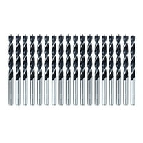 Wood Point Drill Bit Set 1/8 in. 20Pcs Spur Point Stubby Woodworking Drill Bits