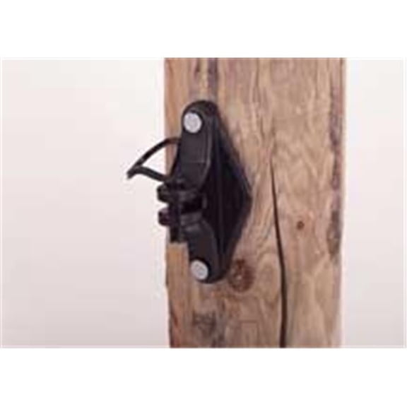 Wood Post Pinlock Insulator Black - 2249-25