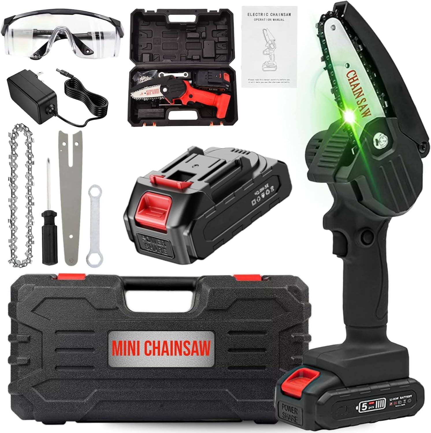 Wood Ranger Mini Chainsaw - Tackle Landscaping & Diy Woodwork with Wood ...