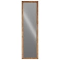 thumbnail image 1 of Wood Rectangular Floor Mirror -Brown- Benzara, 1 of 2