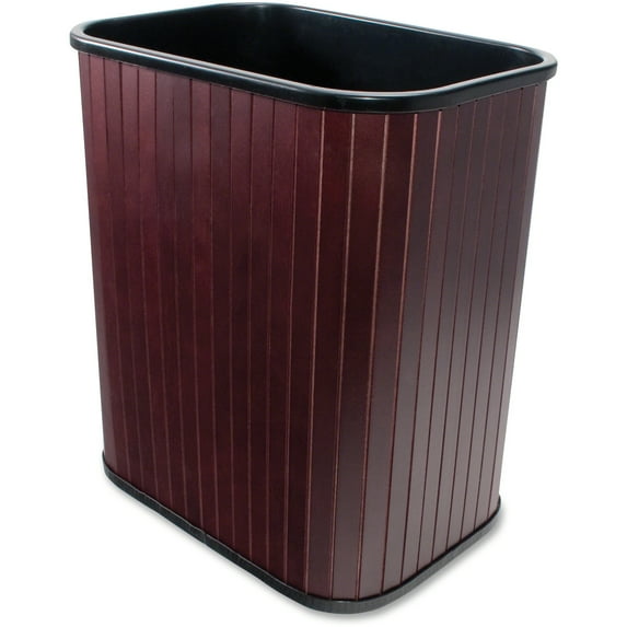 Wood Rectangular Waste Basket