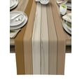 thumbnail image 1 of Wood Retro Shabby Table Runner Luxury Home Dining Table Coffee Table Holiday Wedding Decoration Party Dinner Table Runner, 1 of 5