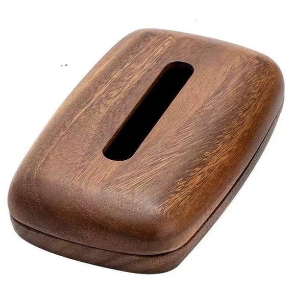 Wood Retro Tissue Box Cover, Wooden Bread Shaped Tissue Box Holder for Tabletop Bathroom Home Office Kitchen, Decorative Japanese * Chinese * StorageBox for Restaurant Stores Farmhouse Decor