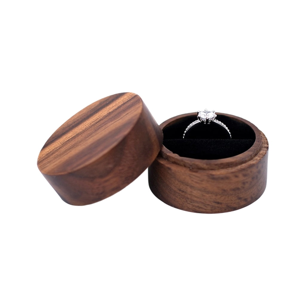 Wood Rings Box Wedding Rings Storage Chest For Weddings Proposal ...