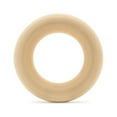 thumbnail image 1 of Wood Rings for Crafts 2 Inch, Pack of 250 Unfinished Wooden Rings for Macrame and Jewelry-making, by Woodpeckers, 1 of 5