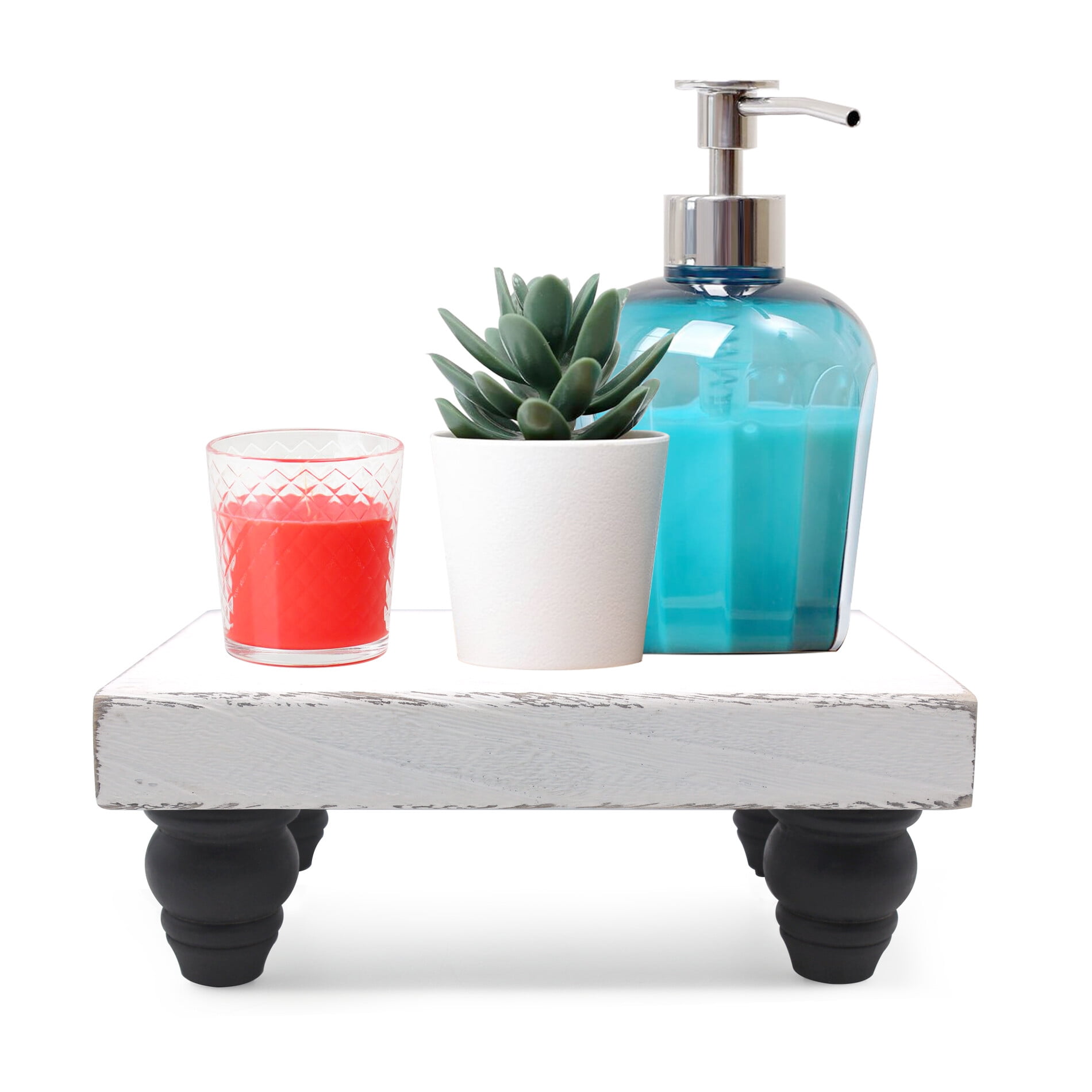 Bread Riser Display Wood Riser for Display, Distressed Wooden Pedestal Stand for Decoration ...