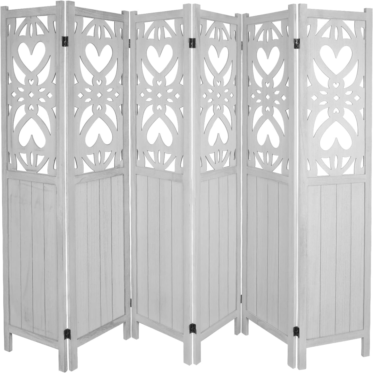 Wood Room Dividers 4 Panel Premium Wooden Room Dividers Wall for