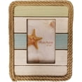 thumbnail image 1 of Wood & Rope Tricolor 4 x 6 Photo Frame, 1 of 1