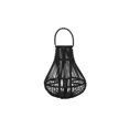 thumbnail image 1 of Wood Round Bellied Lantern Natural Finish, 1 of 1