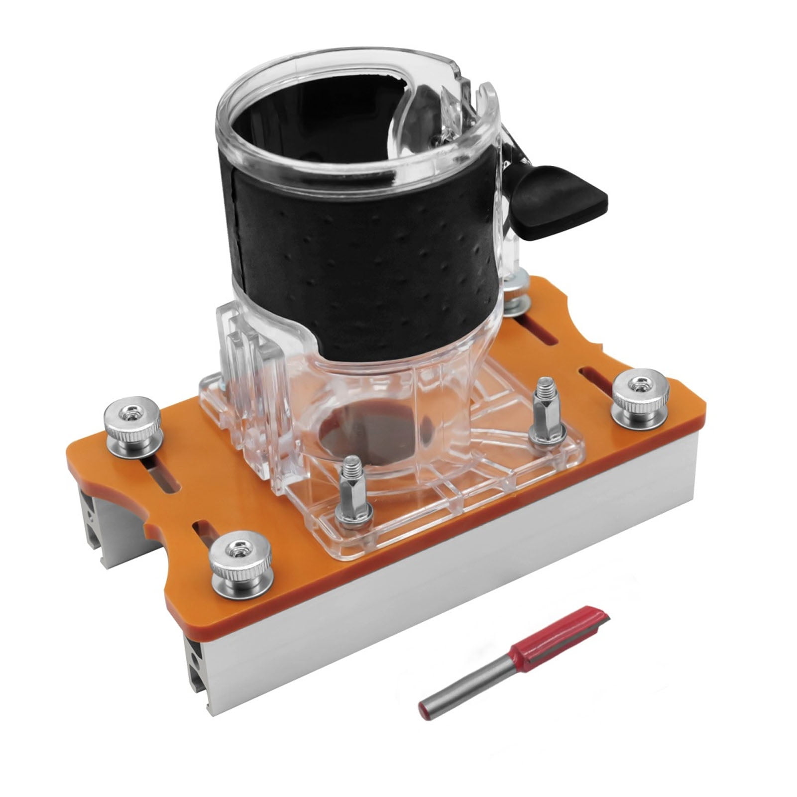 Wood Router Base 2 in 1 Compact Wood Palm Router Base Router Slotting