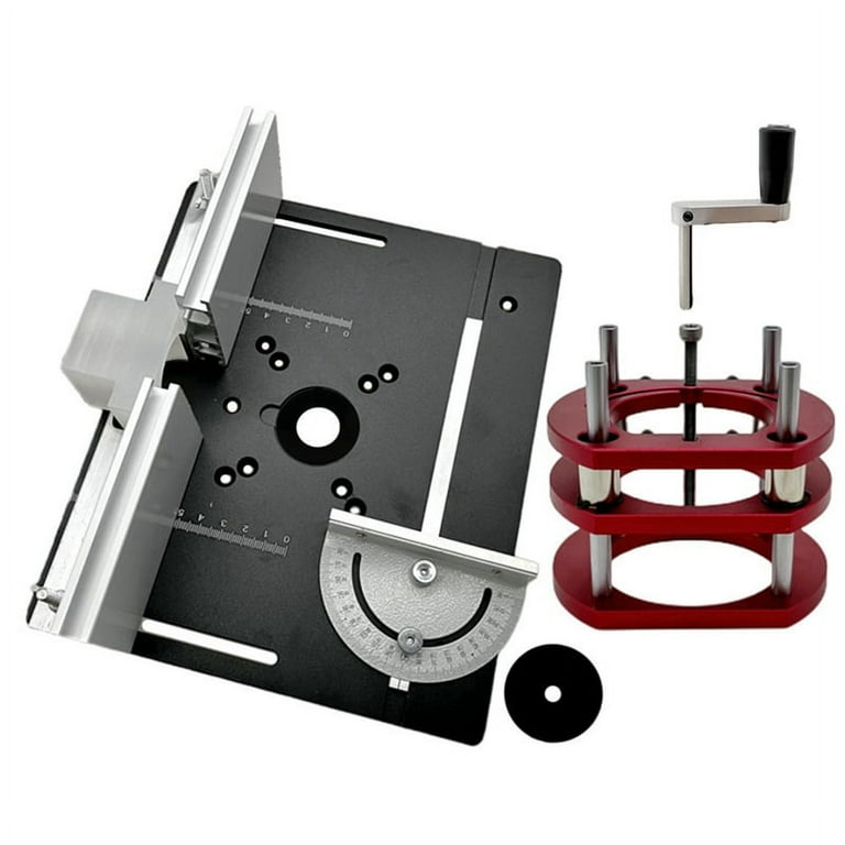 Router lift insert outlet