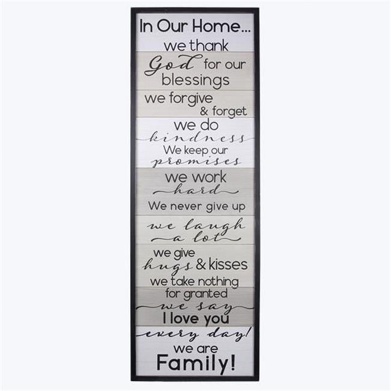 Wood Rustic Modern Framed Wall & Door Leaner