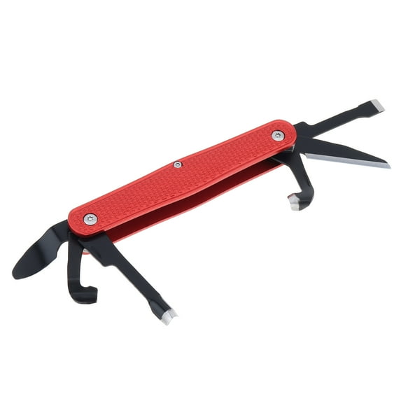 Wood & SK5 MultiTool Portable Folding Pocket Cutter Right Handed Whittling Cutter Carving Tool Gift for Camping/Home Furnishing (Red)