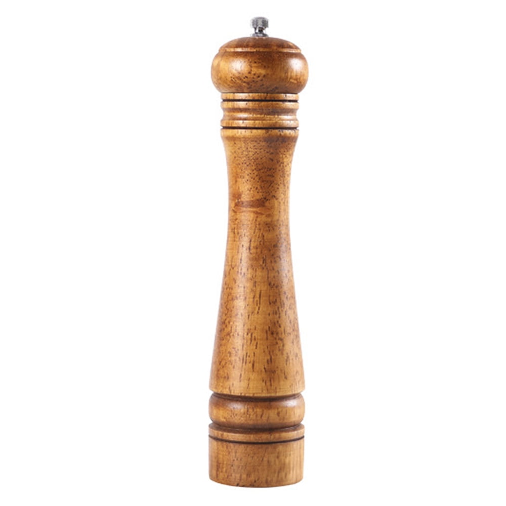 2X Pepper Mill, Hand Crank Wood Pepper Grinder with Classic Handle and  Adjustable Ceramic Rotor - AliExpress