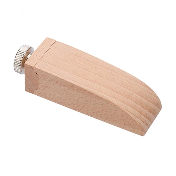 Wood Sanding Block with Screw Tightened Sandpaper Clamp for Flat Sanding, Detail Work, Paint Sanding and Repair