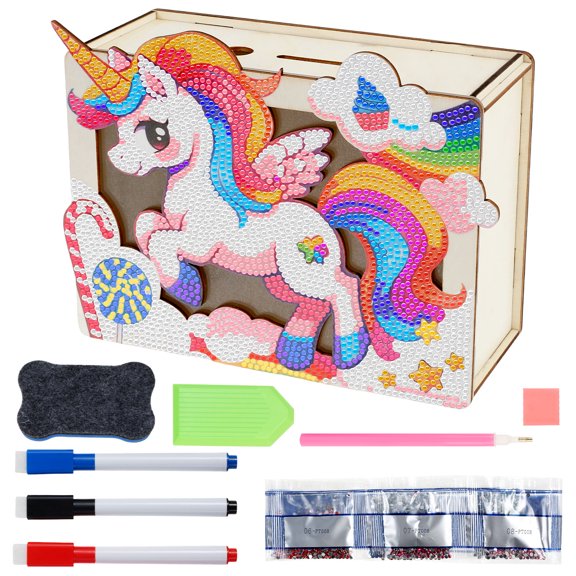 Wood Savings Challenge Piggy Bank Solid Versatile Coin Savings Box with Number Practical Cash Vault Challenge Box for Your Kid