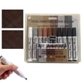 thumbnail image 1 of Wood Scratch Repair Pen Ecohintz Furniture Scratch Repair Marker Pen Set - 16 Paint Pens, Quick-Dry Formula for Floors, Wood & Leather, Easy Home Improvement Solution, Furniture Marking Crayon, 1 of 8