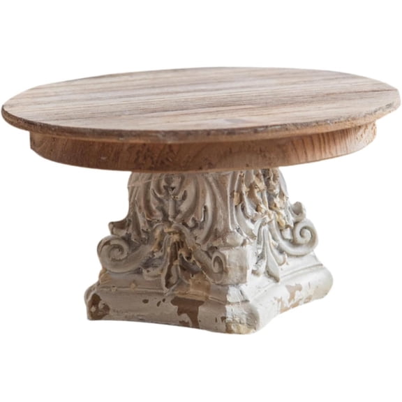 Wood Serving Tray,Tea and Coffee Table Tray,Rustic Breakfast Tray,Food Dish Plate,Decorative Wood Serving  Wood Plate, short