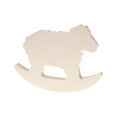 thumbnail image 1 of Wood Shape Rocking Sheep 6x5", 1 of 6