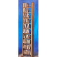 thumbnail image 1 of Wood Shed 1004 Solid Oak 10 Row Dowel Tower CD Rack, 1 of 1