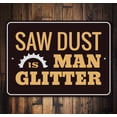 thumbnail image 1 of Wood Shop Novelty Sign, Metal Wall Decor - 10x14 inches, 1 of 4