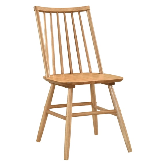 Side Chairs Set, Natural Oak - Dining Room Choice