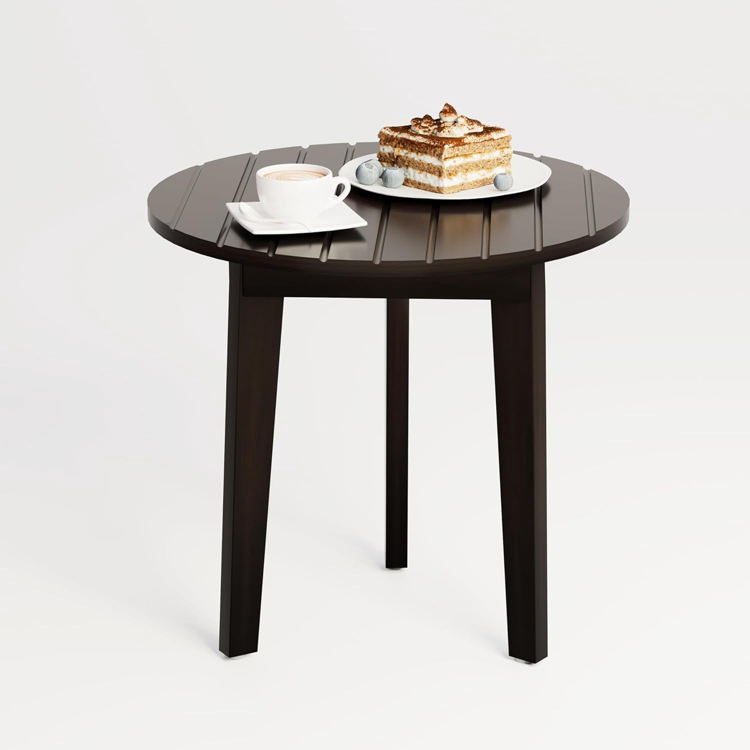 Wood Side Table,Small Round End Table,Accent Side Table,Small Round ...