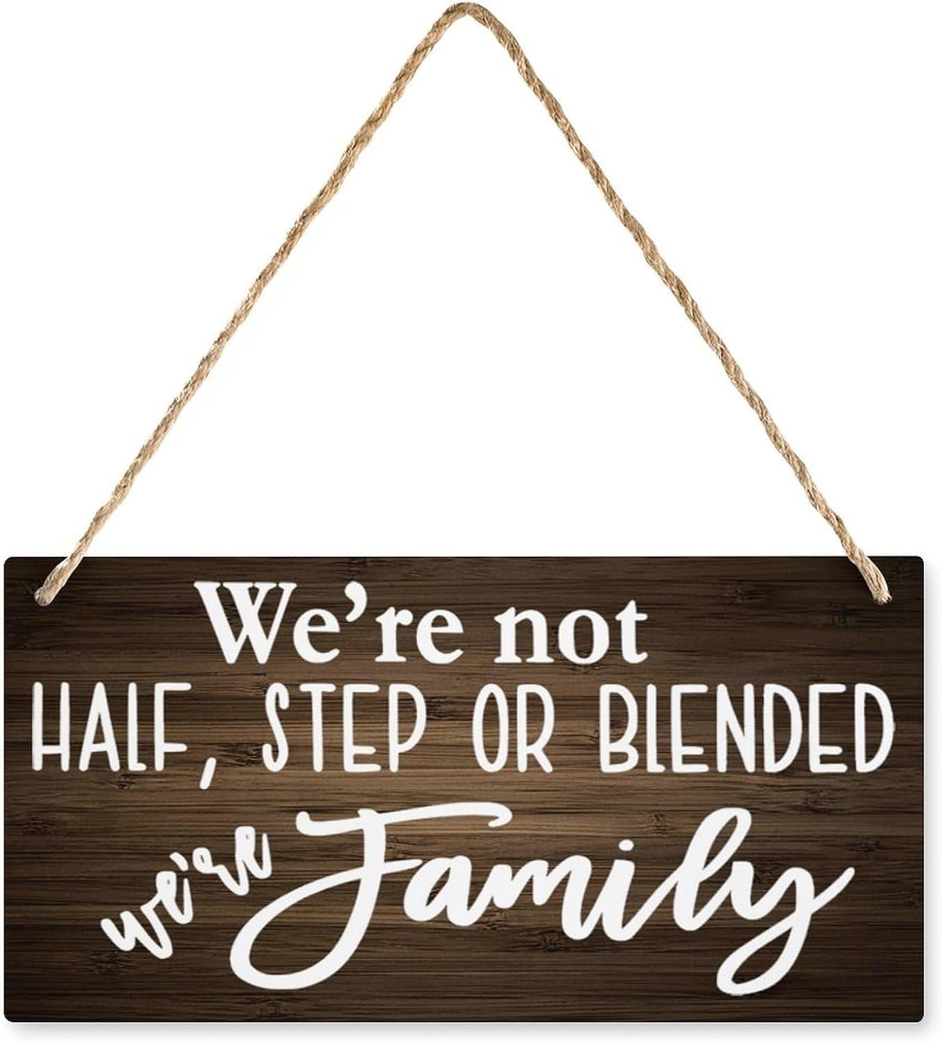 Bedroom Door Sign, 10x5 Inch, Minimalist Black & White, MDF Wood, Farmhouse Style Decor