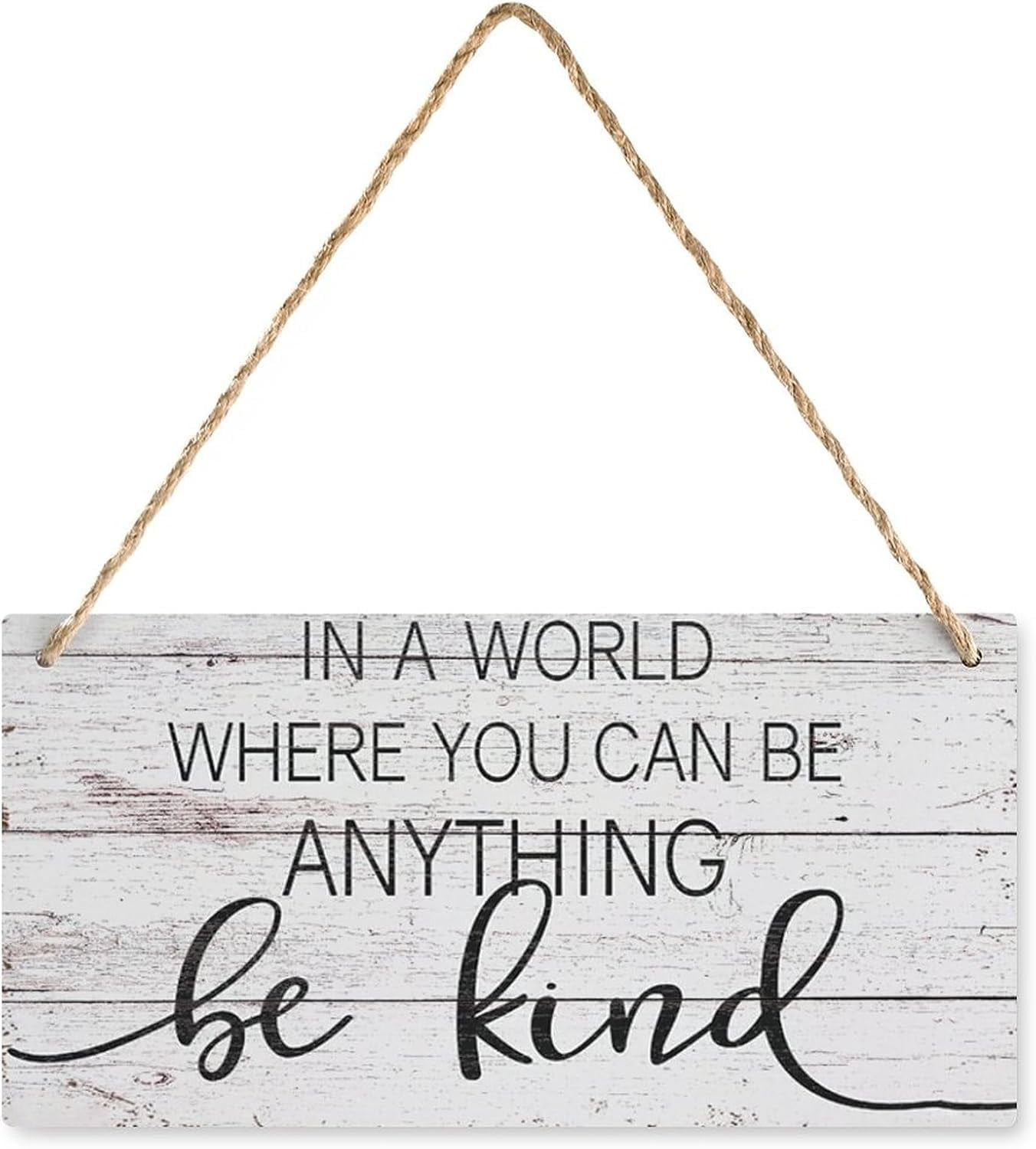 Need Anything Sign Wood Sign 5x10 Inch Funny Farmhouse Style Wood Sign In A World Where ...