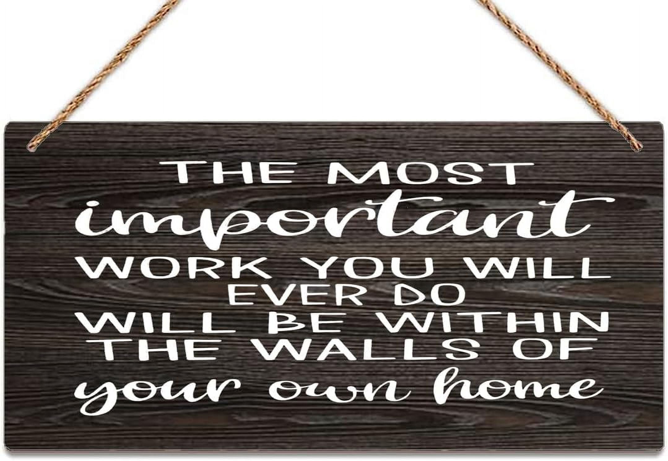 Wood Sign 6x12 Inch Sign Wall Art Definition Wood Plaque Home Sign The ...