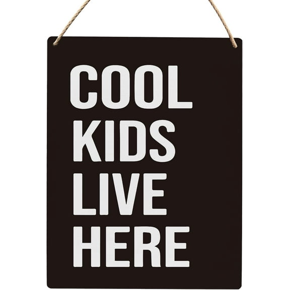Wood Sign 8x10 Inch Boys Room Decor Cool Live Here Room Decor Wood Hanging Sign Neutral Cool Wall Decor For Room Teen Room Toddler Room Playroom Gift For Women Men