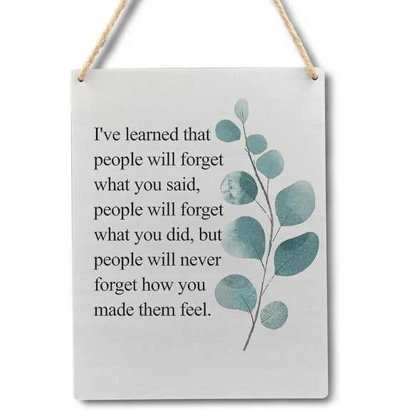 Wood Sign 8x10 Inch Inspirational Quotes Wall Art Inspirational Plaque With Hanging Inspiring Quotes Wall Decor Motivational Wall Decor For Office Home Gift For Women Men