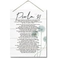 thumbnail image 1 of Wood Sign 8x10 Inch Psalms 91 Christian Quote Decor Sign Spiritual Wall Decor Sign Hanging Printed Wall Plaque Wood Signs Home Office Decor Motivational Christian Family Home Decor Saying, 1 of 6