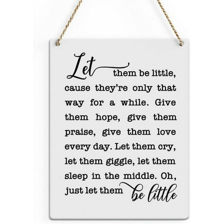 Wood Sign 8x10 Inch Quotes Nursery Decor Toddler Bedroom Decor Rustic Wall Art Affirmation Teen Room Decor Nursery Must Haves Farmhouse Wall Hanging Decor Wood Plaque For Home Living Room Classroom