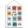 thumbnail image 1 of Wood Sign 8x12 Inch Wall Decor Decorative Hanging Wood Signs Self Care Sign Daily Check In Therapy Office Decor Mental Health Plaque Self Motivation Sign For Home Office Decor Note To Self Wall Sign, 1 of 6