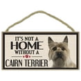 thumbnail image 1 of Wood Sign: It's Not A Home Without A CAIRN TERRIER | Dogs, Gifts, Decorations, 1 of 1