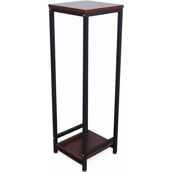 Wood Single Tall Planters Stand Height Legs Stool Table for Plants Tall Bookshelf Wood Pot Holder Flowers Stand Display Shelf Garden Outdoor Indoor Small Space Table Flower Rack Shelf Holder Decor
