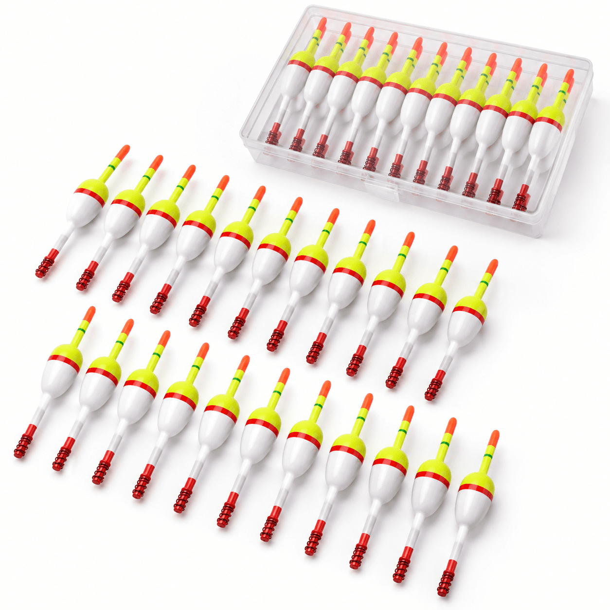 Catfish Bottom Floats Wood Slip Bobbers Fishing Floats And Spring Oval Stick For Crappie ...