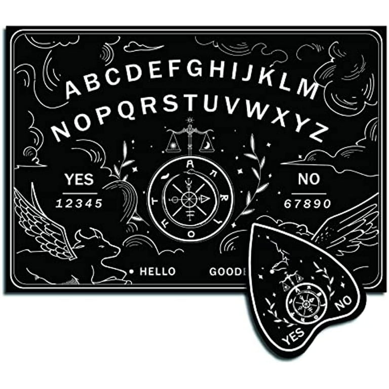 Wood Spirit Board Pendulum Board Wooden Talking Ouija Boards with