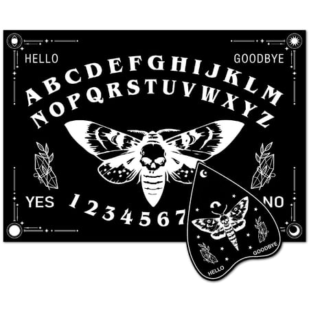 Wood Spirit Board Talking Board Dowsing Divination Set with Luncheonette Metaphysical Message Tool Stuff Crafts