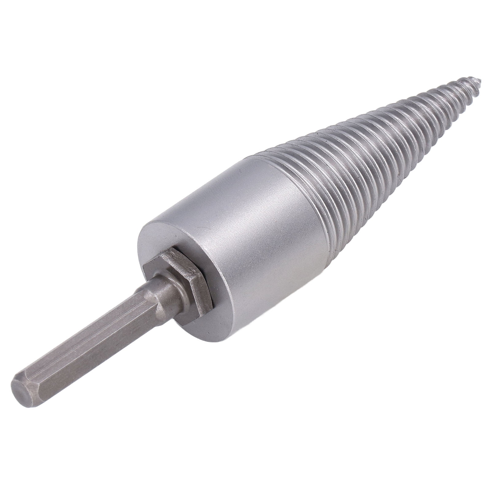 Wood Splitter Drill Bit Hex Shank Heavy Duty Drilling Splitting Tool