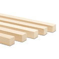 thumbnail image 1 of Wood Square Dowel Rods 1 inch x 12 Pack of 5 Wooden Craft Sticks for Crafts and Woodworking by Woodpeckers, 1 of 8